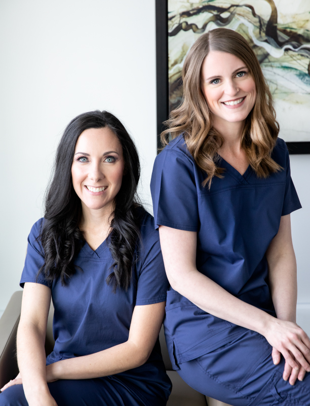 Brittany Pond and Amanda Van Ham Surgical Nurses