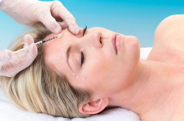 Woman Having Botox